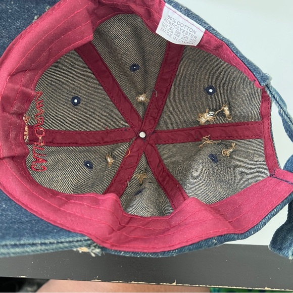 Denim Ripped Baseball Cap - Picture 7 of 7